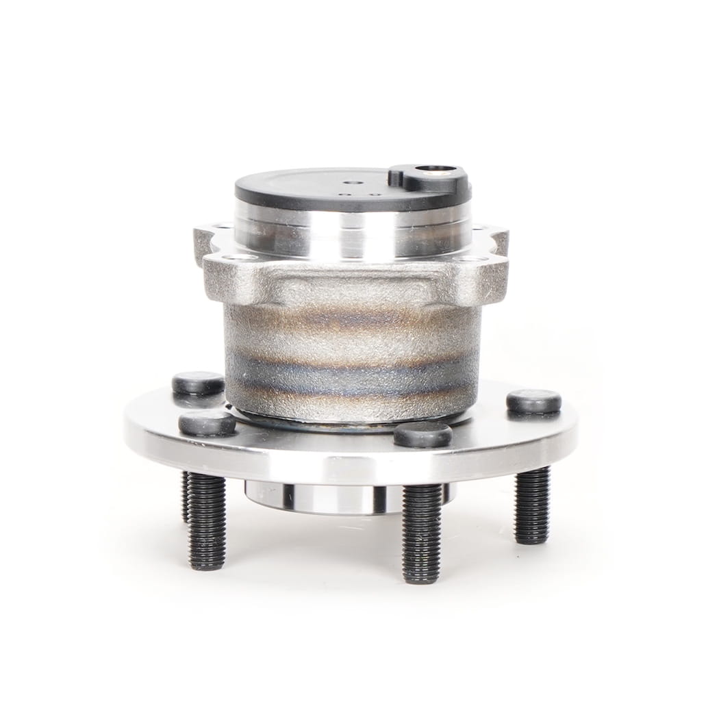 HANHUB 512347 Rear Wheel Hub and Bearing Assembly Compatible with Mazda 3 3 Sport 5 Replaces HA590099 BR930681 VKBA6801 713615750 R17036 HUB040-T35 3N61-2C299A BBM22615XB BP4K2615XB BP4K2615XC BP4K2615XD 5-lug